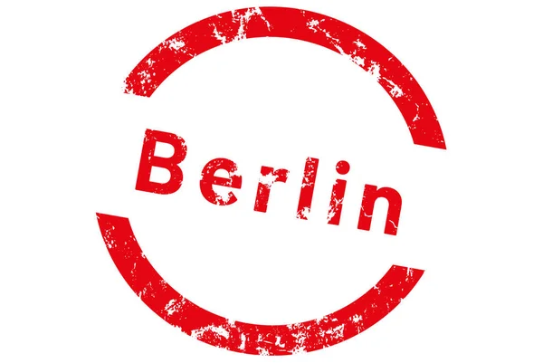 Web Etiqueta engomada Berlín —  Fotos de Stock