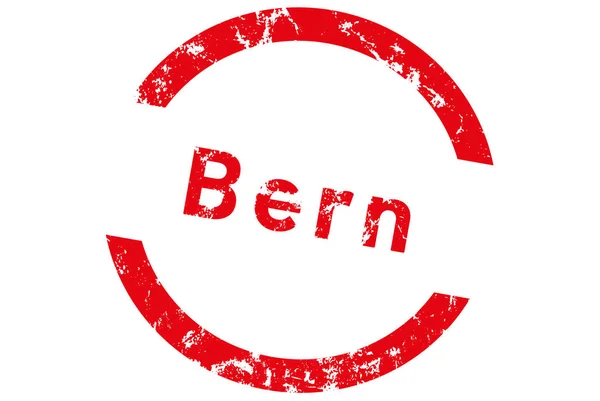 Web Label Sticker Bern — Stock Photo, Image