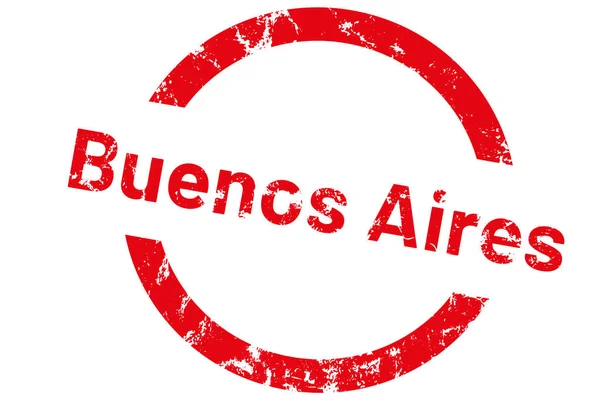 Наклейка веб-етикетки Буенос-Айрес — стокове фото