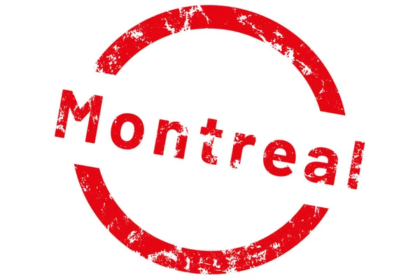Autocollant étiquette web Montréal — Photo