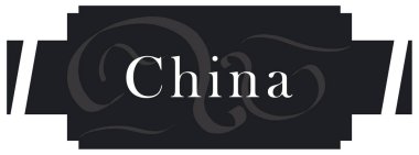 web Etiket Sticker Çin