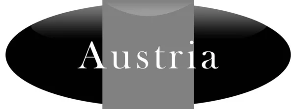 Web Label Sticker Österrike — Stockfoto