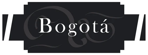 Web Label Sticker Bogot�� — Stock Photo, Image
