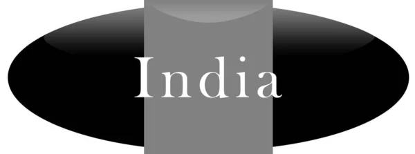Web Etikett Aufkleber Indien — Stockfoto