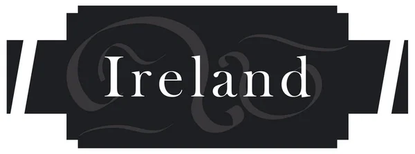 网络标签贴纸爱尔兰 — 图库照片