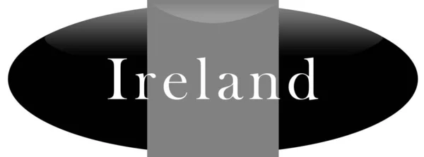 ( 영어 ) Label Sticker Ireland — 스톡 사진