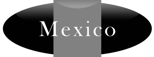 Web Label Sticker Mexico — стоковое фото