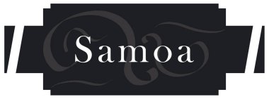 Web Etiketli Samoa