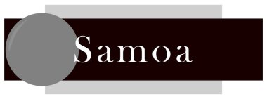 Web Etiketli Samoa
