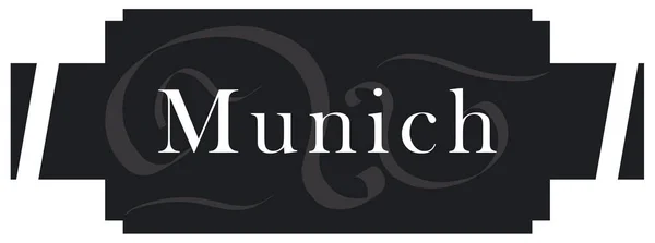 Web Label Sticker München — Stockfoto