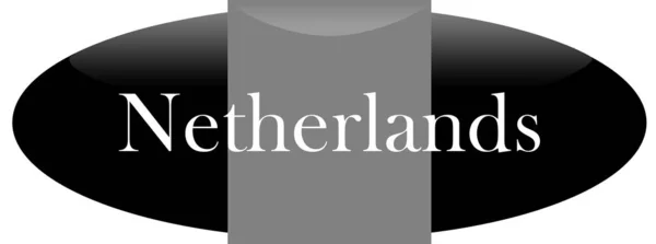 Ετικέτα web Sticker Ολλανδία — Φωτογραφία Αρχείου