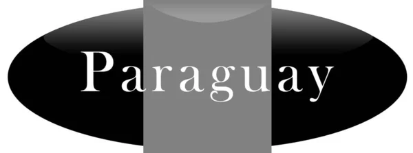 Web label sticker Paraguay — Stockfoto