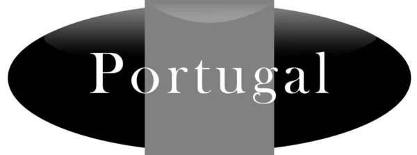 Webb etikett klistermärke Portugal — Stockfoto