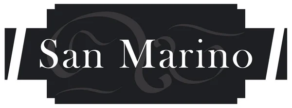 Web Label Sticker San Marino — стокове фото