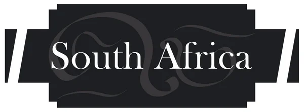 Etiqueta web etiqueta África do Sul — Fotografia de Stock