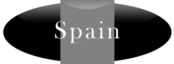 Naklejka web Label Hiszpania — Zdjęcie stockowe