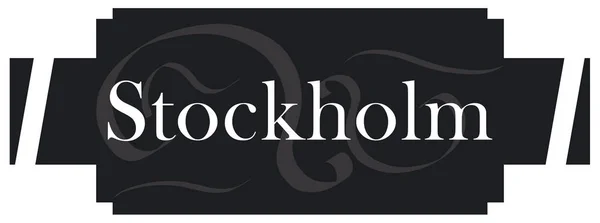 Webová nálepka Stockholm — Stock fotografie