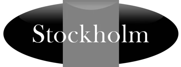 Webová nálepka Stockholm — Stock fotografie