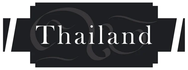 Web Label Sticker Thailand — стоковое фото