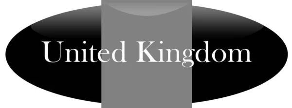 Web Label Sticker United Kingdom — стоковое фото