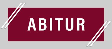 Abitur web Sticker Buton