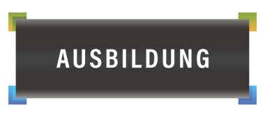 Ausbildung web Sticker Button