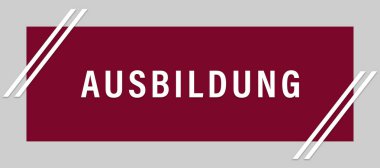 Ausbildung web Sticker Button