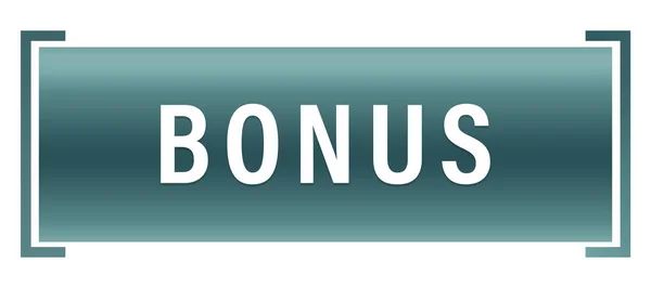 Бонус веб-Наклейка кнопки — стоковое фото