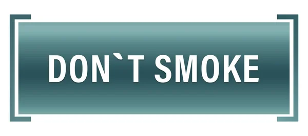 Don`t smoke web Sticker Button — Stock Photo, Image