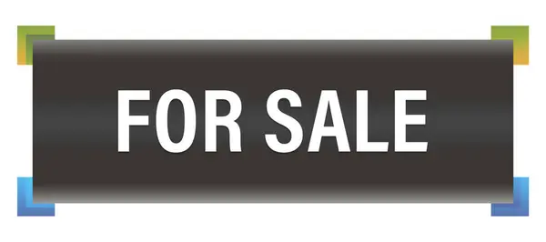 For sale web Sticker Button — Stock Photo, Image