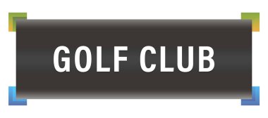 Golf Kulübü Web Yapıştırıcı Düğmesi