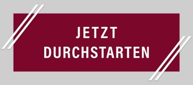 jetzt durchstarten web Sticker Button