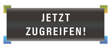 Jetzt zugreifen! web Sticker Button