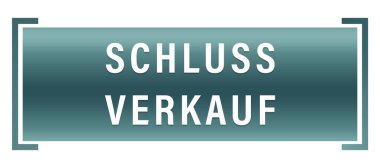  Schlussverkauf web Sticker Button