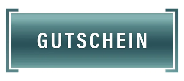 Gutschein web Sticker Button — Stockfoto