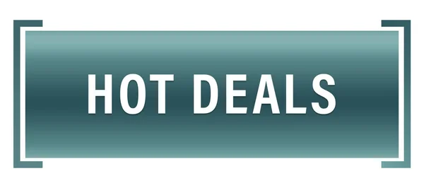 Hot deals web Sticker Button — Stockfoto