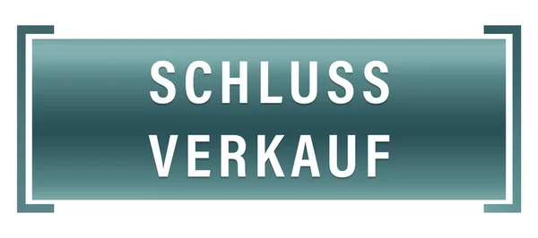 Schlussverkauf web Sticker Button — Stok fotoğraf