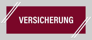  Versicherung web Sticker Button