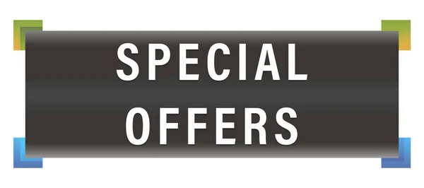 Special offers web Sticker Button — Stock Photo, Image