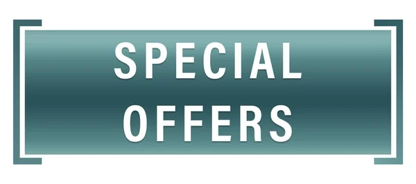 Special offers web Sticker Button — Stock Photo, Image