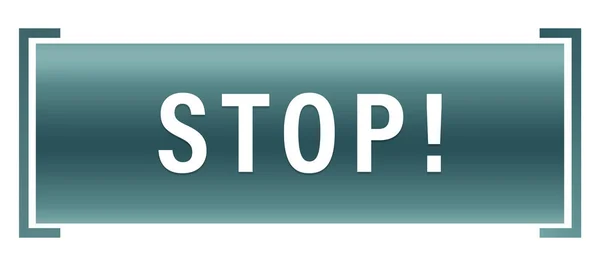Stop web Naklejka Przycisk — Zdjęcie stockowe