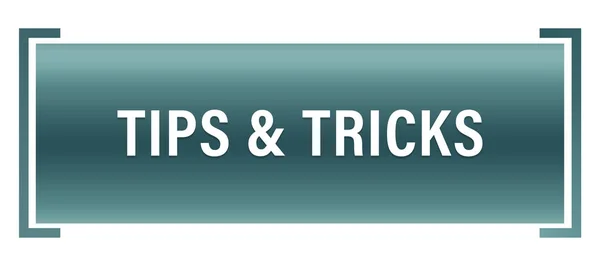 Tipps & Tricks Web Sticker Button — Stockfoto