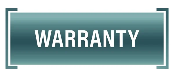 Warranty web Стикер Кнопка — стоковое фото