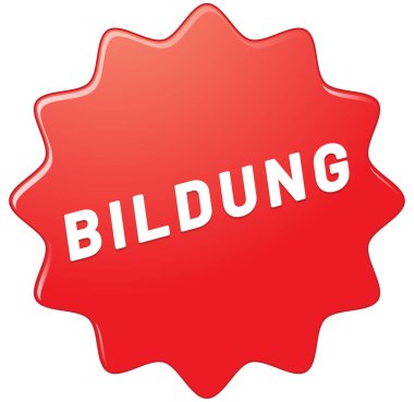 Bildung web Sticker Düğmesi