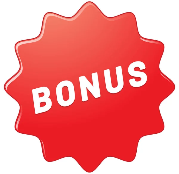 Bonus web Sticker Button — Stock Photo, Image