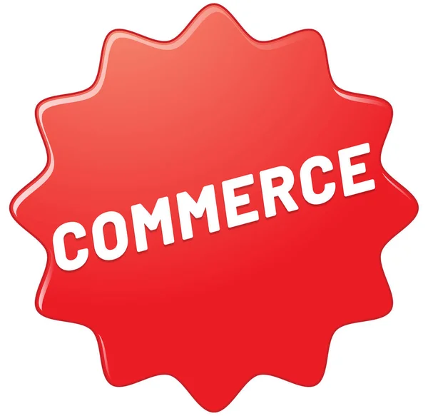 Commerce web Sticker Schaltfläche — Stockfoto