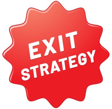  Çıkış stratejisi web Yapıştırıcı Düğmesi