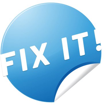 Düzelt şunu! Web Yapıştırıcı Düğmesi