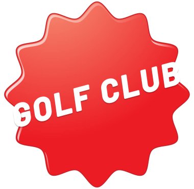 Golf Kulübü Web Yapıştırıcı Düğmesi