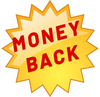 Para geri Ağ Yapıştırıcı Düğmesi